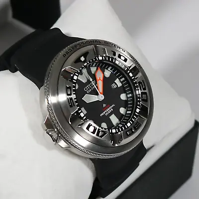 Citizen Eco-Drive Professional Diver Men's Black Dial Watch BJ8050-08E • $379.99