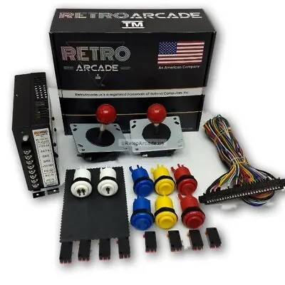 Jamma 412-IN-1 Mame Retro PI Classic Arcade Multigame Game Cocktail Control Kit • $50.96