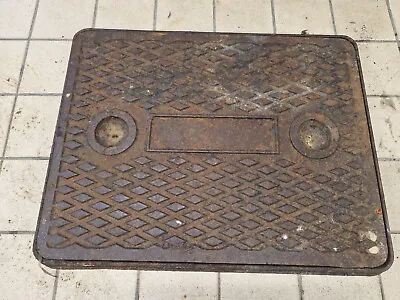 £120 • Buy Cast Iron Manhole Drain Cover And Frame 640mm X 495mm 