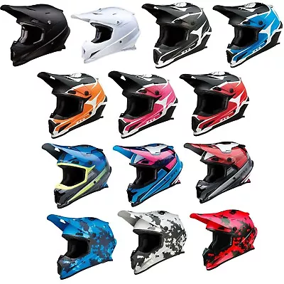 Z1R Rise Full Face Helmet For Motocross Dirt Bike DOT & ECE Approved • $99.95