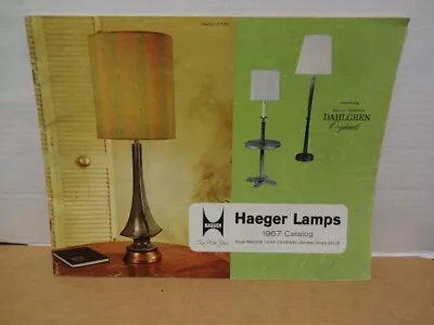 Haeger Potteries / Dahlgren 1967 Lamps Catalog 48 Pages • $10.15