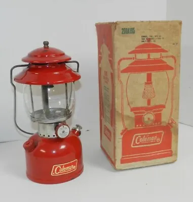 $33 • Buy Vintage Coleman 200A Camping Lantern In Box Dated 5/70