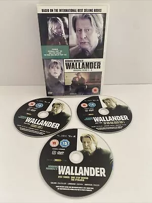 Henning Mankell's Wallander: Original Films  1-6 (3-Disc DVD 2014) • £23.90