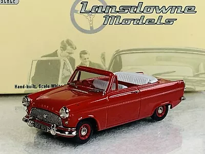 Lansdowne Models LDM23A 1:43 1962 Ford Consul MK2 Convertible Monza Red • £97.50