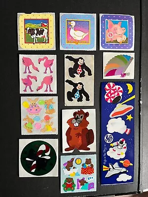 Sandylion Vintage Rare Paper Pearl Mylar Sticker Lot • £65