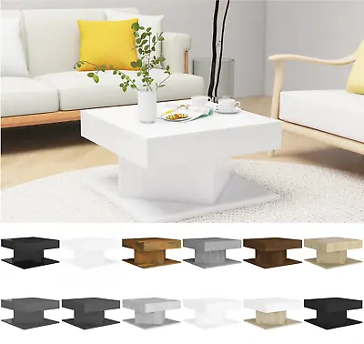 Modern Coffee Wood Accent Table Storage Home Living Room Decor Side End Table • £43.95