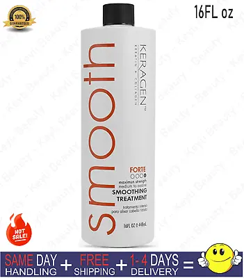 Keragen Keratin Smoothing Treatment Forte Infused With Chocolate 16 Fl Oz • $32.99