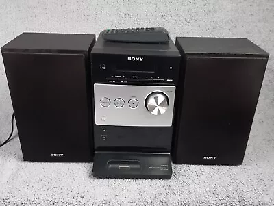 Sony HCD-FX300i Micro Hi Fi System Component Ipod Iphone Dock  CD / AM-FM Radio • £39.95