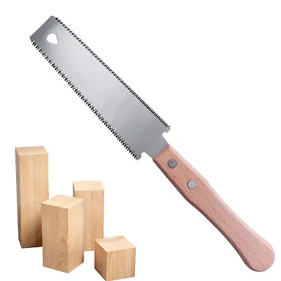 1*Hand Saw For Wood Cutting Japanese Double-Sided Pull Saw Lightweight 12.2 Inch • $10.68