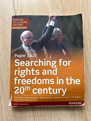 Edexcel As/A-Level - Searching For Rights And Freedoms In The 20th Century Book • £10.50