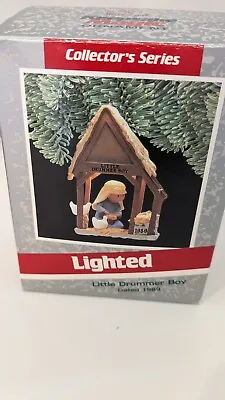 Hallmark 1989 Keepsake Magic Ornament Little Drummer Boy  QLX7242U • $8.99