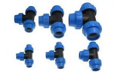 £6.94 • Buy Plasson-Type Compression Fittings For MDPE Water Pipe:  20mm To 110mm