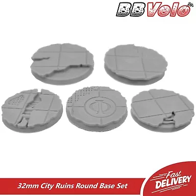 32mm Round Bases Set Miniature Models Wargaming Warhammer 40K AoS Games Workshop • £3.99