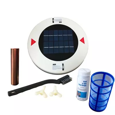 Solar Swimming Pool Ionizer Water Purifier Ioniser Prevent Algae For 22000 Gal • $274.74