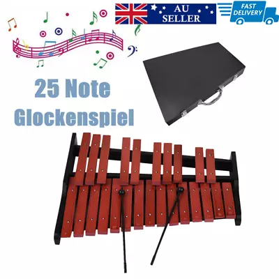 25 Note Wooden Xylophone Percussion Educational Musical Instrument 2 Mallets ​ • $110.14