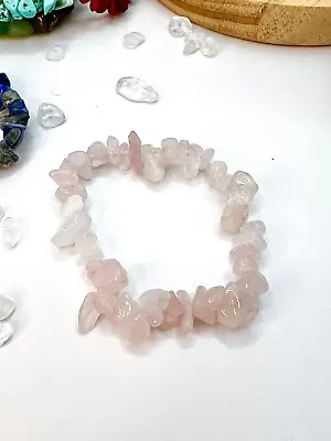 Crystal Chakra Healing Gemstone Bracelet Handmade Natural Stones Bead Reiki Gift • £3.19