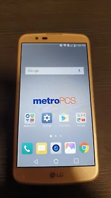 LG K10 - 16GB - Terra Gold (MetroPCS Unlocked) • $20