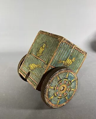£93.23 • Buy Antique Victorian Paper Litho PUSH TOY