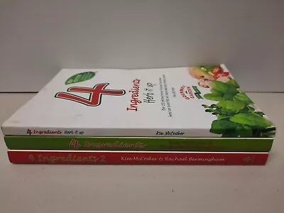4 Ingredients Cookbooks 3 Paperback Bundle • $14.57