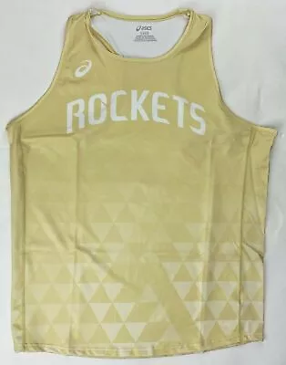 Asics Performance Sun Run Track Running Singlet Men's Large Gold S091A175 • $5.94