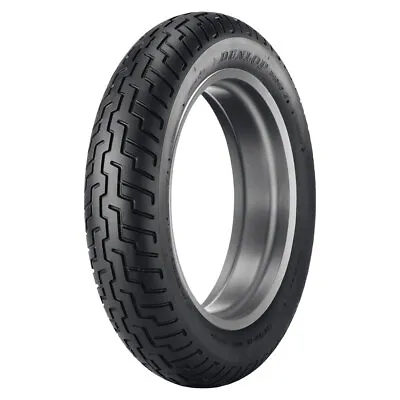 Dunlop D404 Front Motorcycle Tire 130/90-16 (67H) Black Wall 45605964 • $123.52