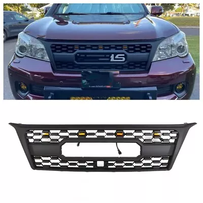 $265 • Buy 2010-2013 Matte Black Front Grille With LEDs & Letters Fit For LEXUS GX460 470