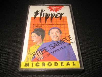 £2.99 • Buy Dragon 32 - Flipper - By Microdeal (Cassette Tape) Vintage 1980s Game Retro
