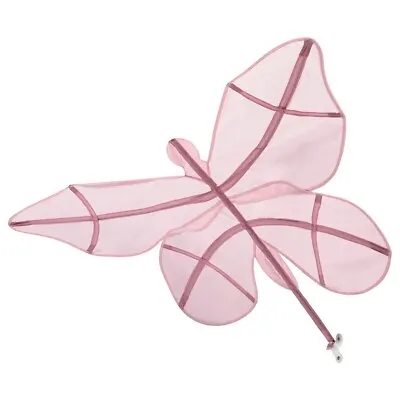 IKEA  New SNÖFINK Bed Canopy Butterfly/pink • £25