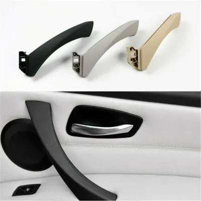 $7.27 • Buy Right/Left Inner + Outer Door Panel Handle Pull Trim Cover For BMW 3 Series E90 