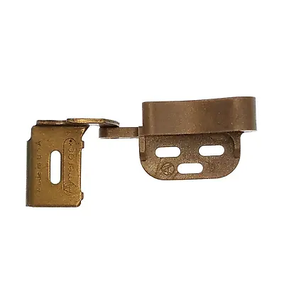 Amerock Marathon LEFT Hand Brass 1/2  Overlay Full Wrap Knife Hinge D2665L-BB • $4.29