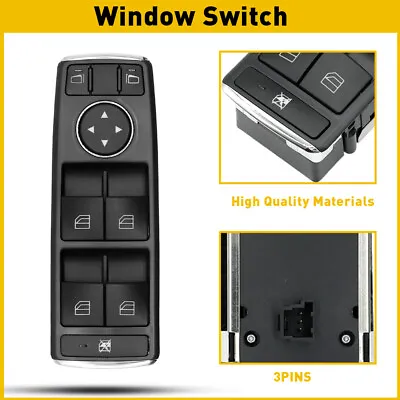 For Mercedes Benz GLK350 C300 C350 E350 Power Master Window Switch 2049055302 • $23.99