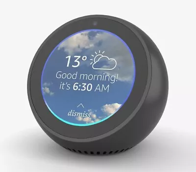 Amazon Echo Spot In Black - Stylish Smart Assistant Compact Echo With A Screen • £149.99