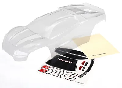 Traxxas 8611 - E-Revo VXL Pre-Cut Body Clear & Decals • $32.95