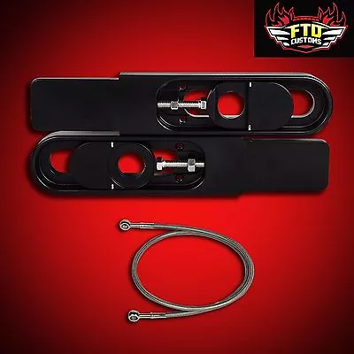2005 GSXR 1000 Swingarm Extensions And 36  Brake Line GSX-R 1000 Extensions • $156