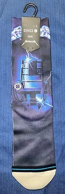 Metallica Ride The Lightning Stance X Socks Mens Large 9-13 Crew Casual • $15