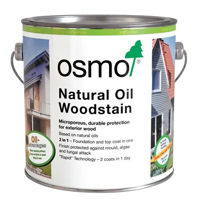 Osmo Natural Oil Woodstain 5ml Sachet 125ml 750ml & 2.5 Litres. In 19 Shades • £2.45