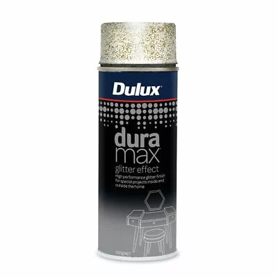 Dulux DURAMAX Gold Glitter Spray Paint Fast Drying 300g • $48.95