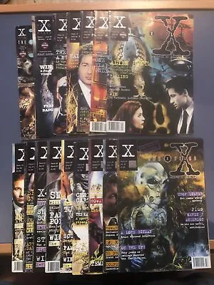 The X-Files Comic Book Magazine Manga Titan #1 12-16 19-27 & 2 Special Edition • £25