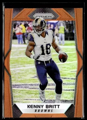 2017 Panini Prizm Orange Kenny Britt /275 Cleveland Browns #60 • $1.99