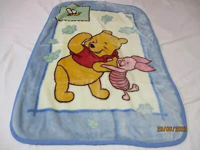 Winnie The Pooh Piglet Bee Faux Mink Baby Blanket • $39