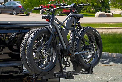 $399 • Buy Fat Tyre E Bike Double Rack Bike Carrier - Max Capacity 60KG