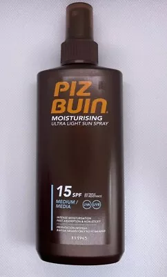 Piz Buin Moisturising Ultra Light Sun Spray SPF15 - 200ml • £9.99