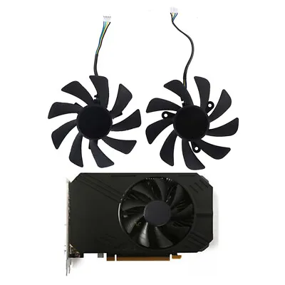 $7.66 • Buy 85MM Cooler Fan For GTX1060 Mini ITX P106-090 Graphics Card Cooling Fans  DI