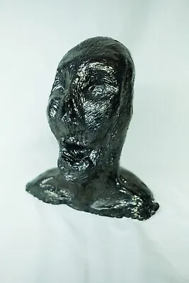 Metal Surface Child Mummy Ceramic Sculpture Unique And One Of A Kind Dark Art • $330