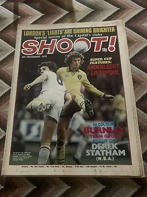 £1.99 • Buy Shoot Football Magazine 9th December 1978