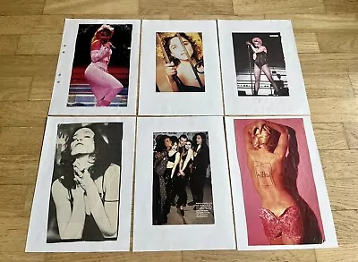 MADONNA Clip Collection Posters Swedish Magazines Vintage Rare 1980s 1990s • $10