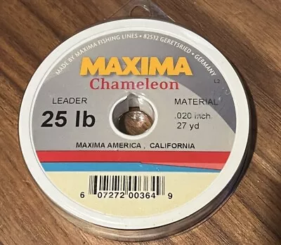 Maxima Chameleon Leader Wheel 25lb • $3.25