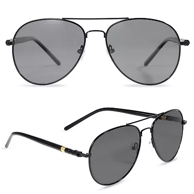 2 Pairs Men Women Pilot Style Polarized Driving UV400 Aviator Sunglasses W/Case • $43.69