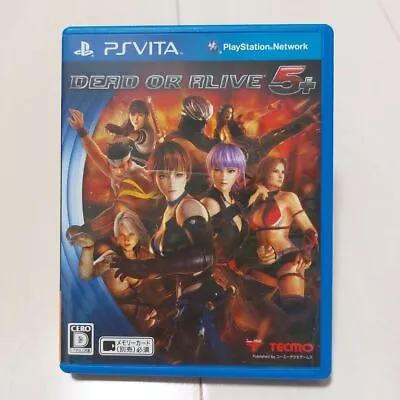 DEAD OR ALIVE 5 PLUS PS Vita Koei Tecmo Sony PlayStation Vita From Japan • $68.52