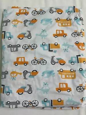 Circo Cars Transportation Vehicles Fitted Crib Sheet Boys Nursery Bedding #901 • $11.99